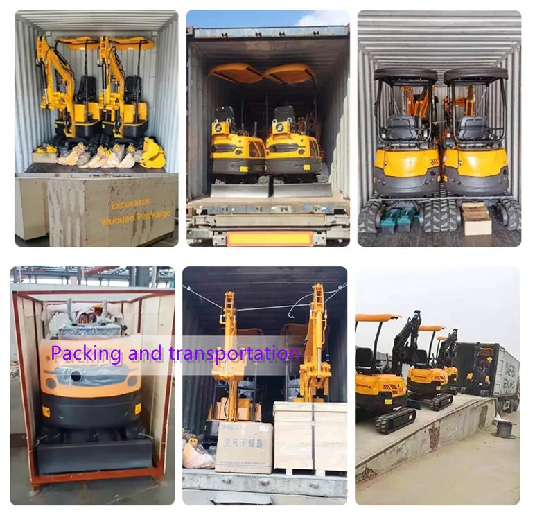 0.8-30t CE Certificate Hydraulic Crawler Small Digger Machine Excavator