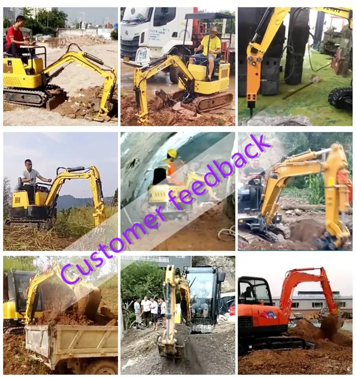 0.8-30t CE Certificate Hydraulic Crawler Small Digger Machine Excavator