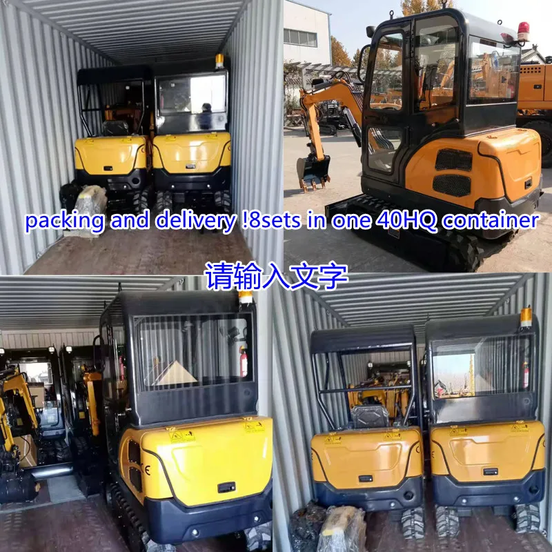 0.8 Ton Cheapest China Smallest Excavators Project Excavator Bulldozer