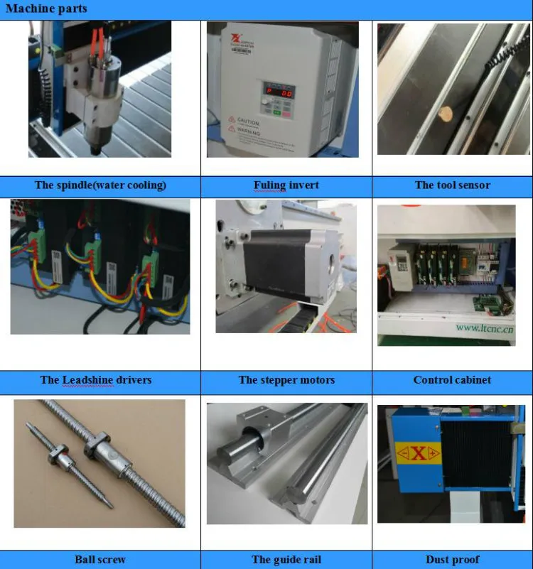 1.5kw 2.2kw 3.0kw Spindle 6090 1212 1325 Wood Light Weight CNC Router Engraving Machine for Sale