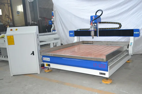 1.5kw/2.2kw/3.0kw Water or Air Cooling Spindle 4axis CNC Router 6090 1212 1325 Aluminum Wood Engraving Machine