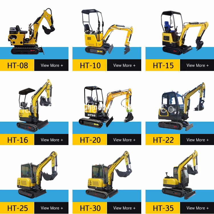 1 Ton Changchai Engine Crawler Hydraulic Mini Digger Excavator