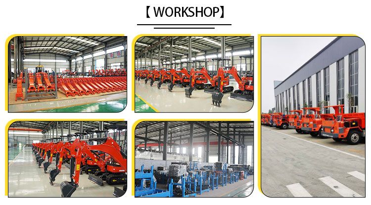 1 Ton Mini Excavator Small Digger Small Ditch Digging Machine Mini Track Excavator