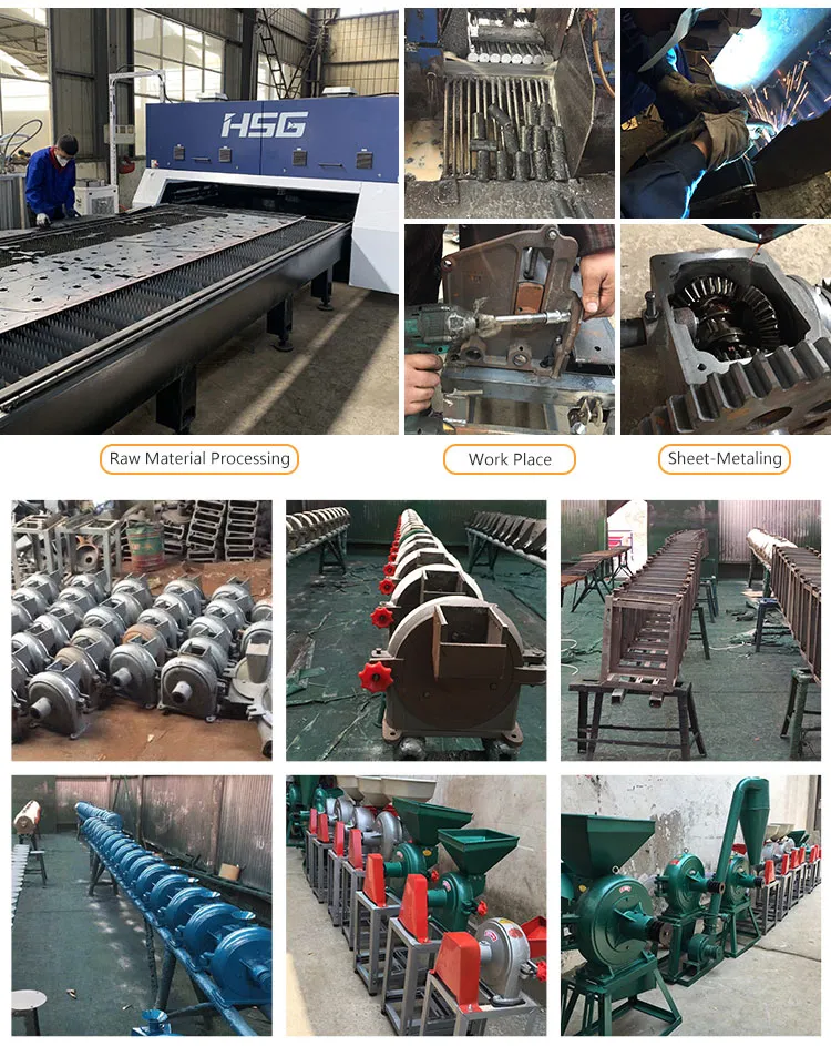 1000kg/H Poultry Feed Machine Livestock Farm Using Machinery