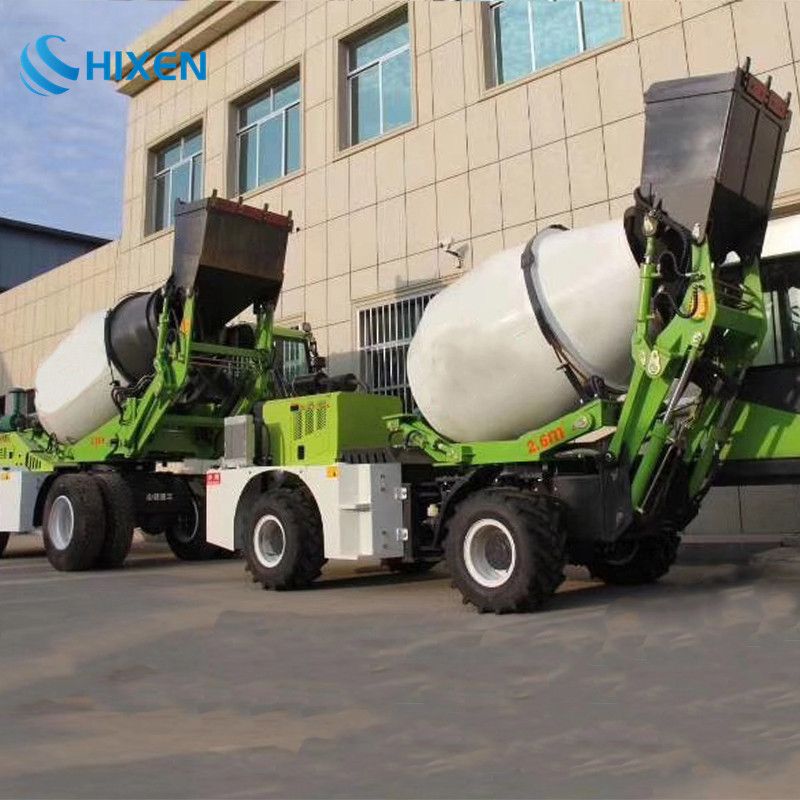 116HP 85kw 3.5m³ Mini Small Mobile Self Loading Concrete Mixer Truck Prices for Sale
