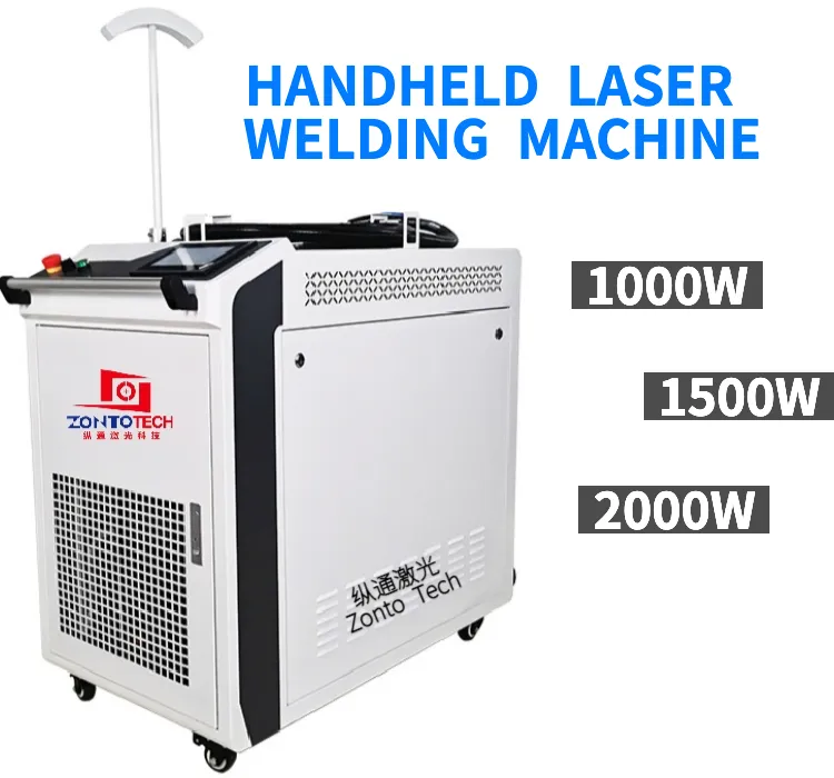 12 Months Warranty Welding Machine 1000W 1500W Laser Welder Stainless Steel Carbon Steel Aluminum CNC Laser Welding Machine with Competitive Price