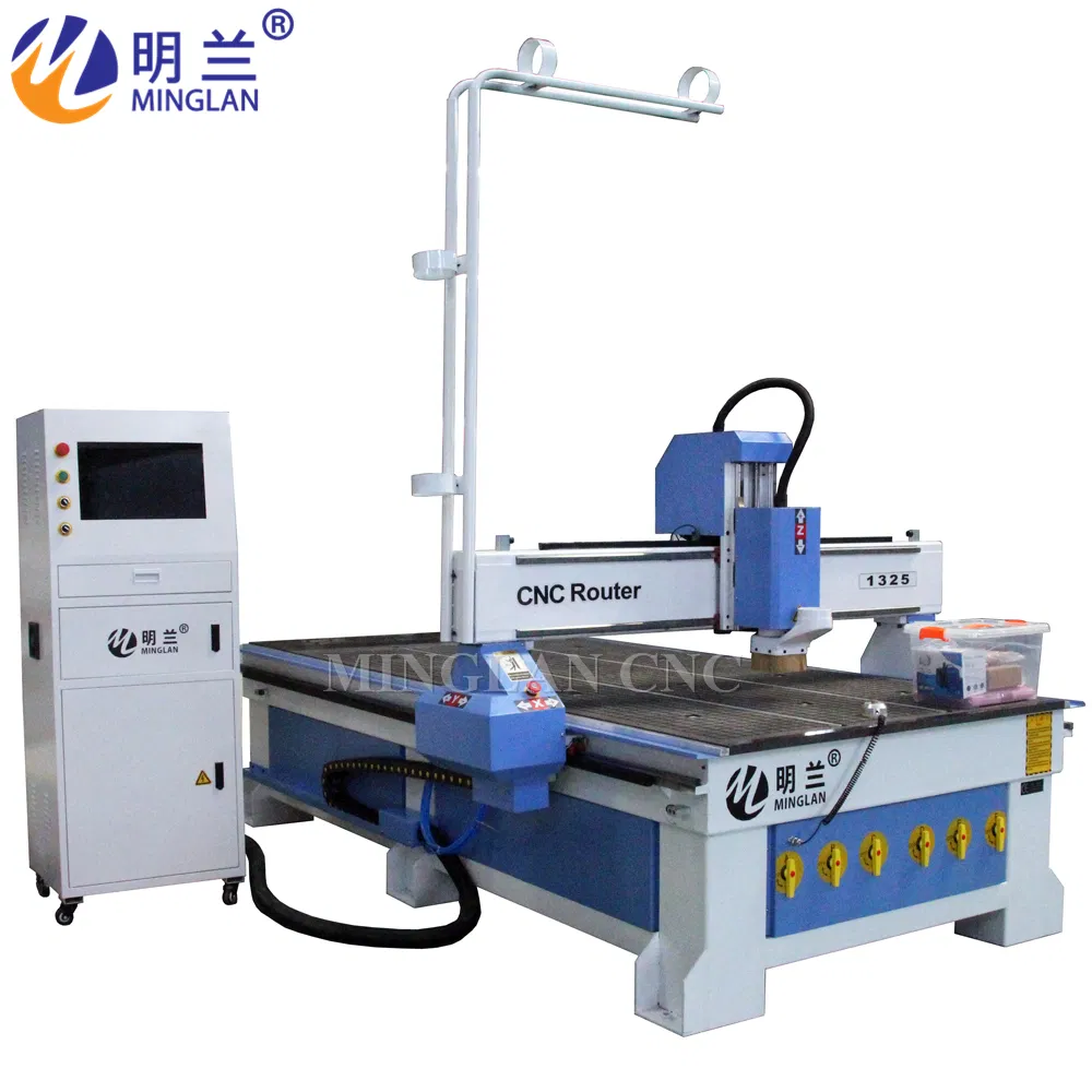 1212/1218/6090 1325 3D Wood/ Woodworking/ Plywood Carving Engraving Automatic Tool Change Atc CNC Router Machine for Furniture Advertising