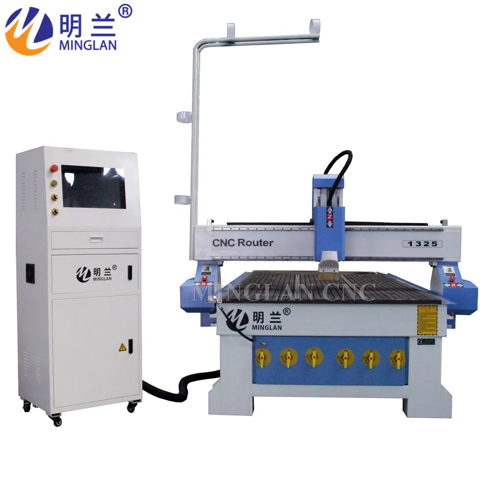 1212/ 1218 /6090 1325 3D Wood/ Woodworking/ Plywood Carving Engraving Automatic Tool Change Atc CNC Router Machine for Furniture Advertising