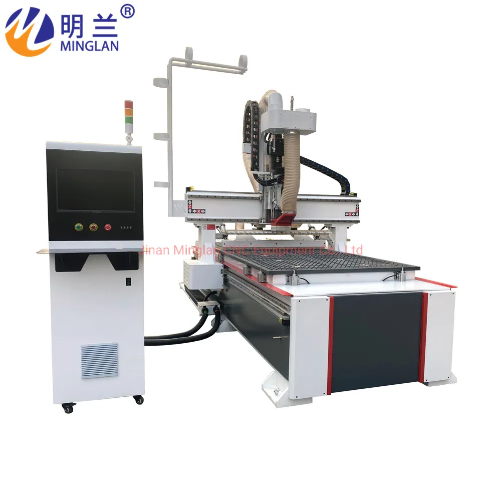 1212/ 1218 /6090/1328 3D Wood/ Woodworking/ Plywood Carving Engraving Automatic Tool Change Atc CNC Router Machine for Furniture Advertising