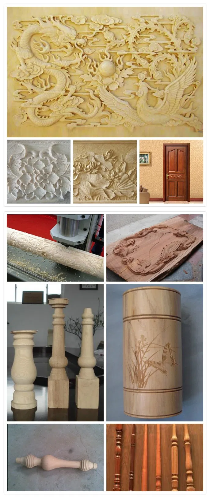 1325 CNC Woodworking Machine with 4 Axis/CNC Wood Working Router Machine/CNC Router Machine for Sale/3D Wood CNC Engraving Rotuer Machines