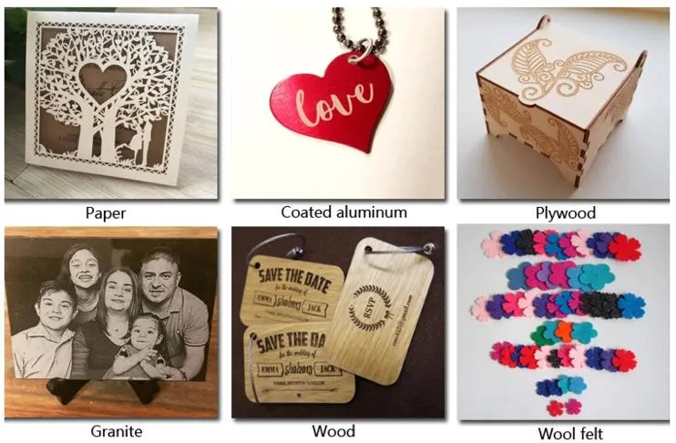 Advertisement Industry Use 80W 100W CO2 Laser Engraving Cutting Machine for Acrylic Wood Plastic