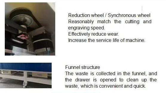 1325 CO2 Laser Cutting and Engraving Machine with Gear Rack Drive