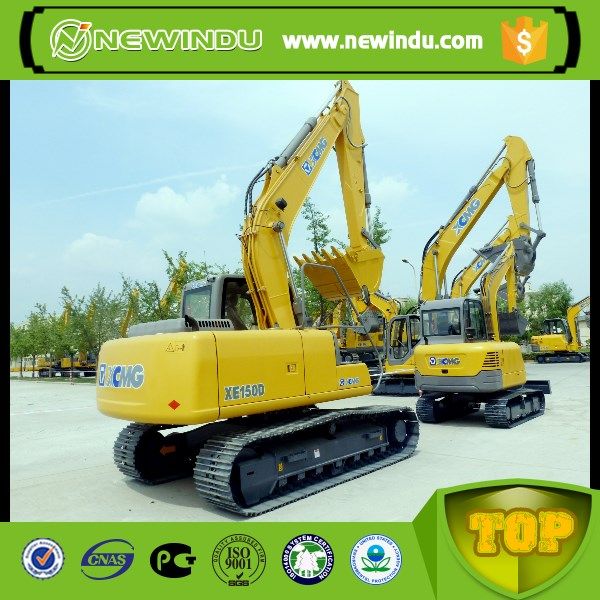 15 Ton Hydraulic Crawler Xe150d Excavator with Cummins Engine