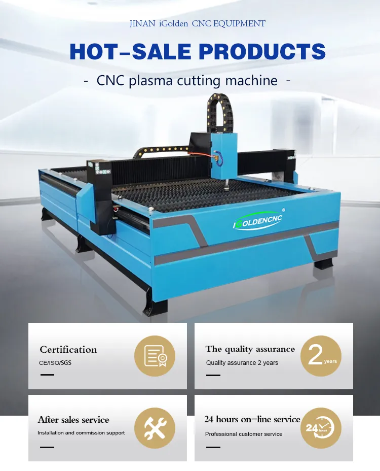 1530 Plasma Cutter for Aluminum CNC Metal Plasma Cutting Machine
