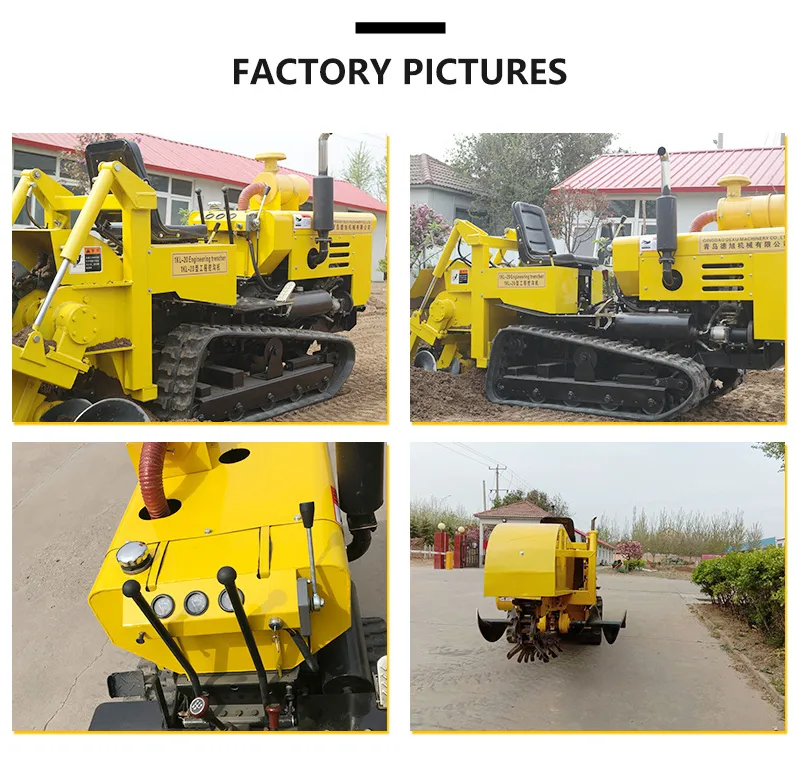 15HP 600mm Small Trencher, Trencher Ditcher, Trencher Machine Digging