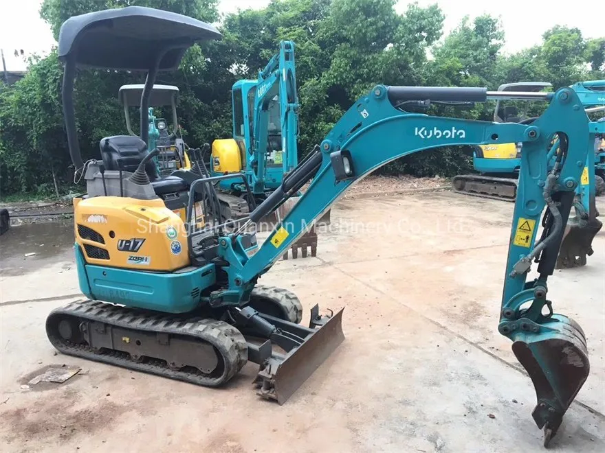 1650 Kg U-17 Made in Japan Used Mini Crawler Excavator