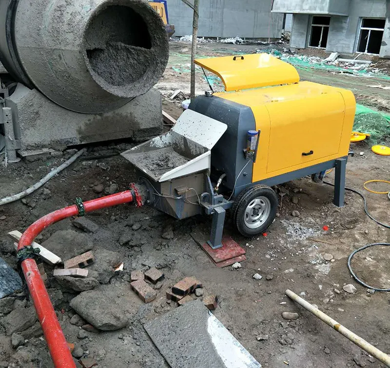 19980 Schwing Concrete Pump Air Over Hydraulic Concrete Pump Maintenance Concrete Pump Trailers for Sale