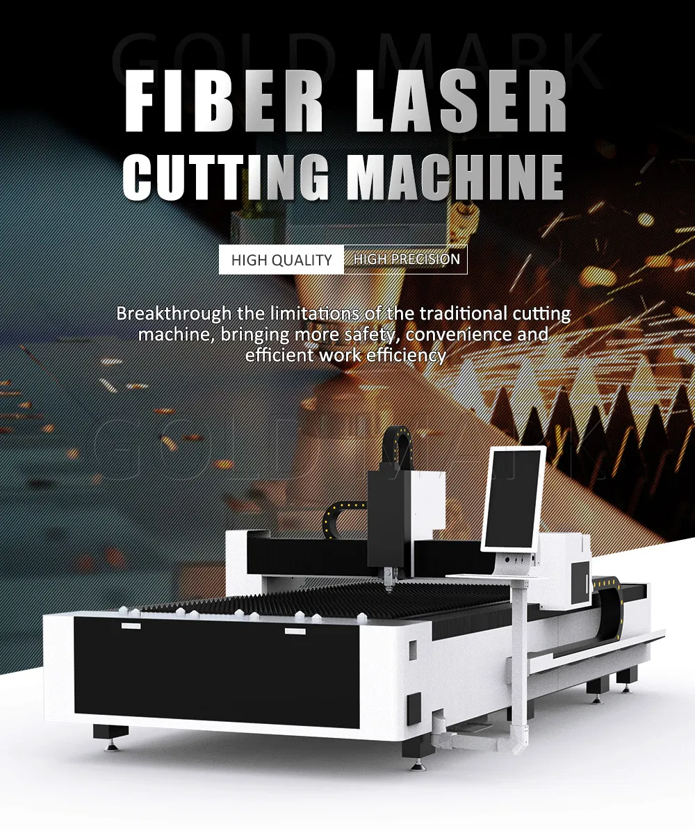 1kw 2kw 3kw Fiber Laser Cutting Machine 3015 for Gold Silver Metal