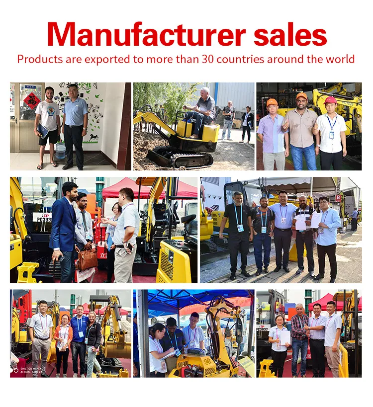 2021 Good Quality New Type Small Digger Garden Excavator