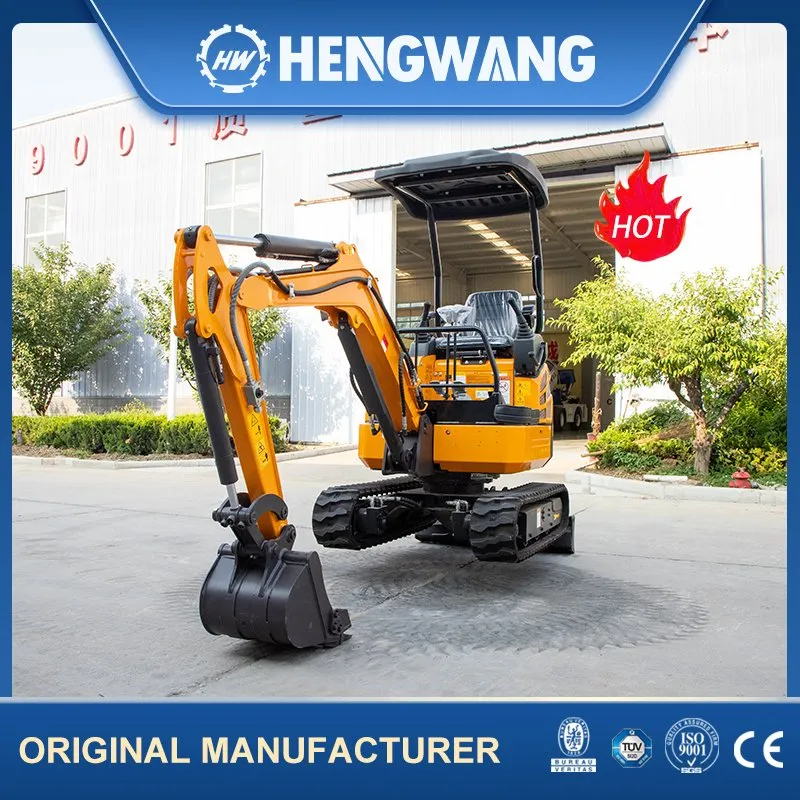 360 Degree Rotation 3 Cylinder Excavator with Attachment in Asia