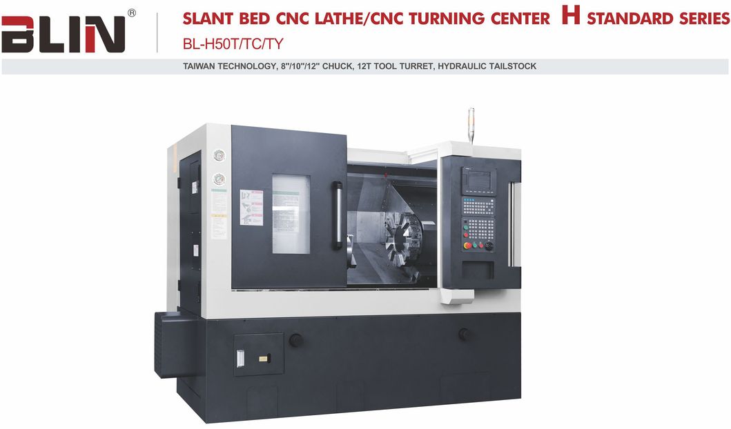 360mm Swing of Slant Bed CNC Lathe with Hiwin Linear-Guideway