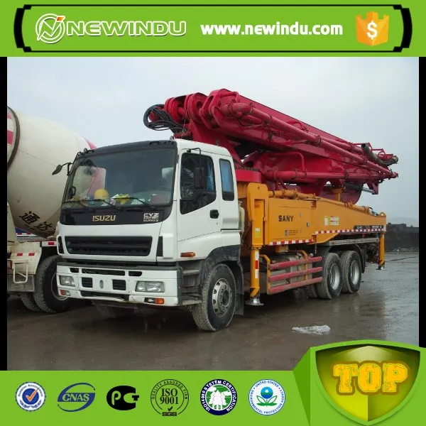 38m Truck-Mounted Concrete Pump