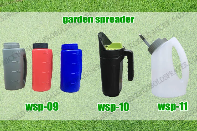3L Garden Grass Seeder Plastic Bottle Spreader