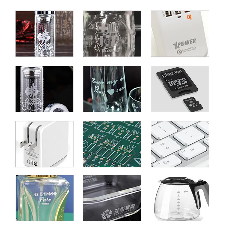 3W Fly UV Laser Marking Machine with Conveyor