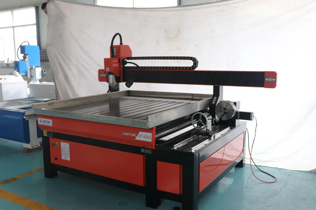 4 Axis Mini CNC 1212 Advertising Equipment CNC Router for Acrylic Cutting Wood Engraving Machine