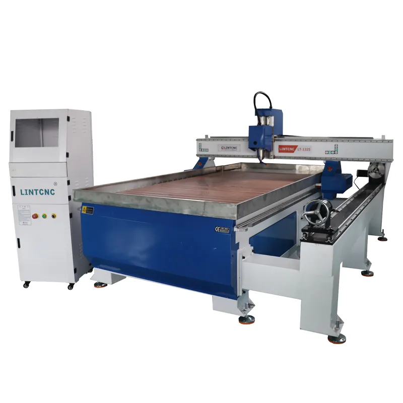 4axis 3D Wood Metal Carving Atc CNC Router 3030 4040 6040 6090 1212 1218 1224 1325 1530 with Rotary Spindle