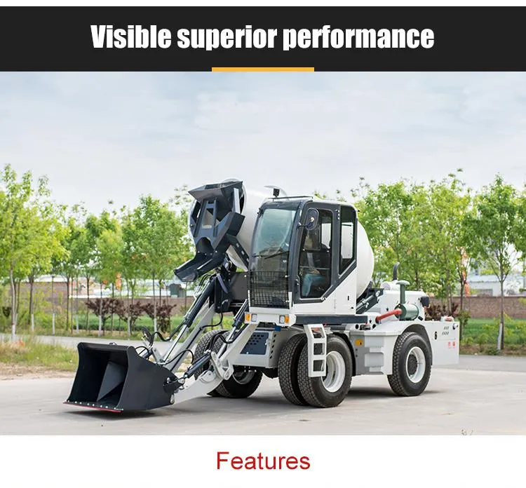 4cbm Output Per Time Diesel Self Loading Concrete Mixer Truck Diesel Concrete Mixer China Cheap Concrete Mixer