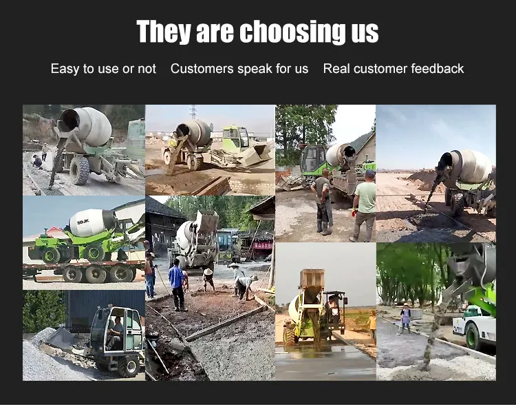 4cbm Output Per Time Diesel Self Loading Concrete Mixer Truck Diesel Concrete Mixer China Cheap Concrete Mixer