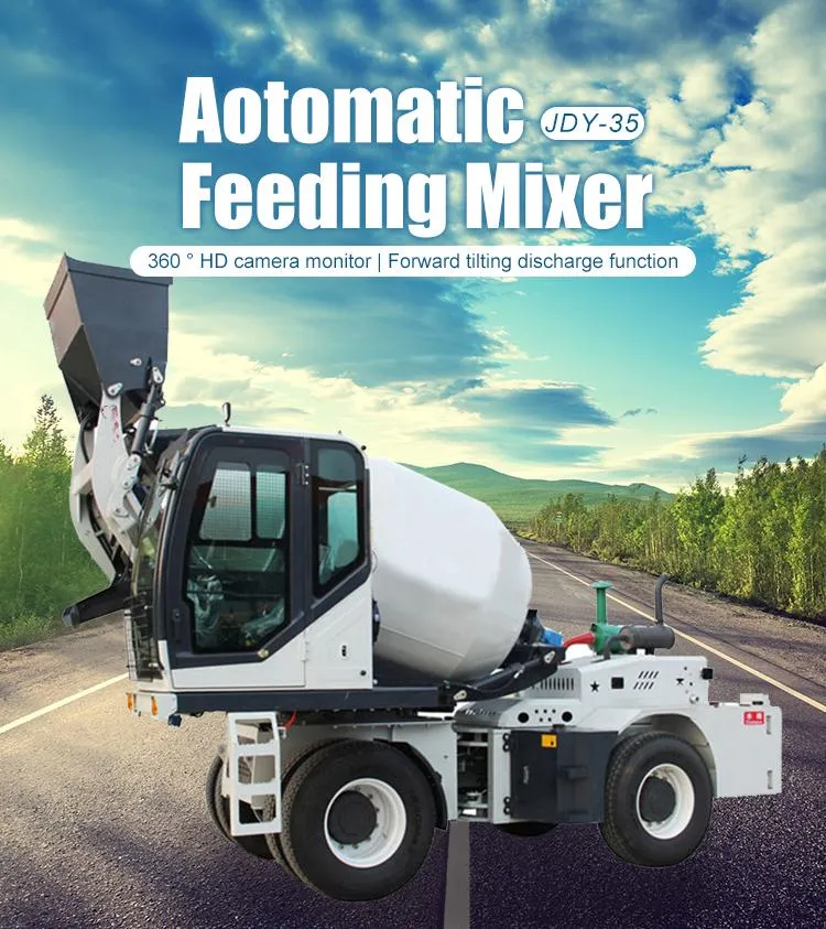 4cbm Output Per Time Diesel Self Loading Concrete Mixer Truck Diesel Concrete Mixer China Cheap Concrete Mixer