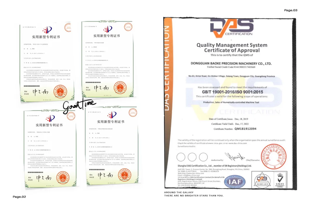 5 Axis Vertical Machining Center Bf-V8