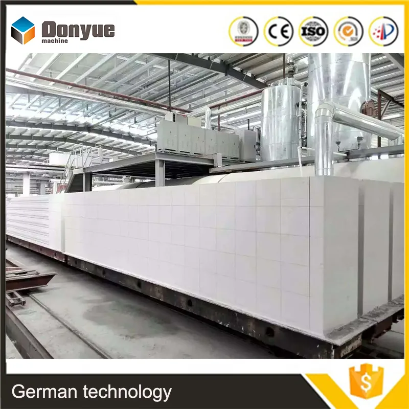 50000-300000m3 AAC Plant Autoclave