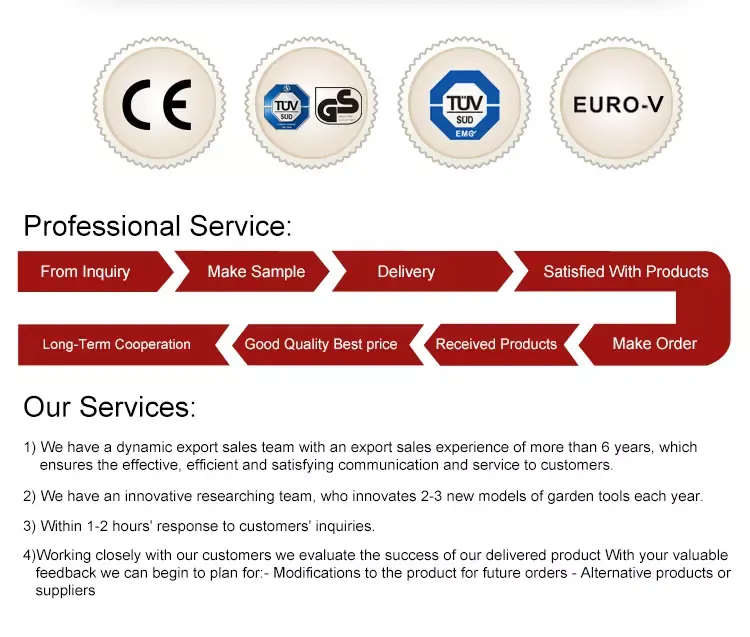 52cc Professional Lowcost Gasoline Tiller