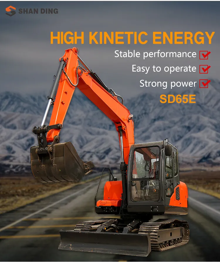 6 Ton Track Excavator with Hammer