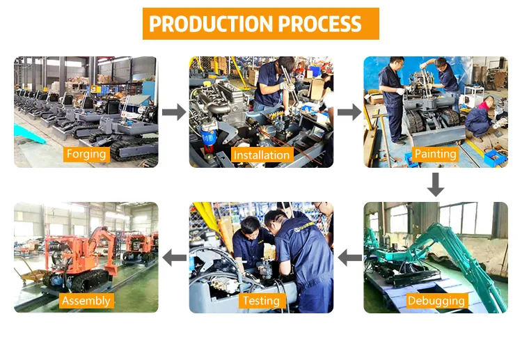 6 Ton Track Excavator with Hammer