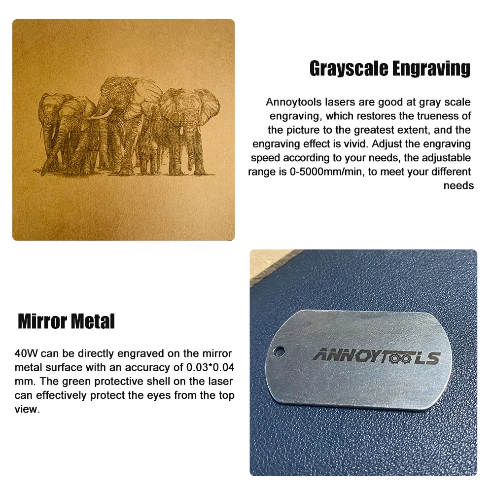 7W/15W/20W/40W Laser Engraving Machine Cutting Machine