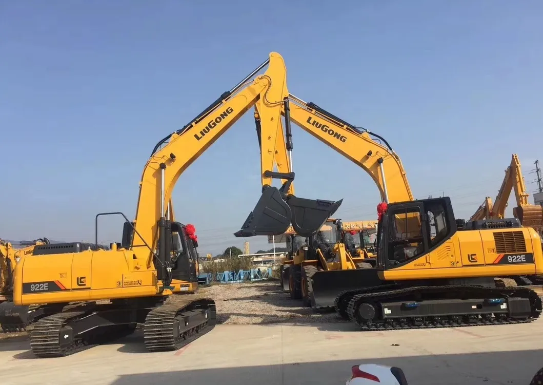 8.7ton Liugong Crawler Excavator 8700 Kg 0.4cbm Bucket Digger 909ECR