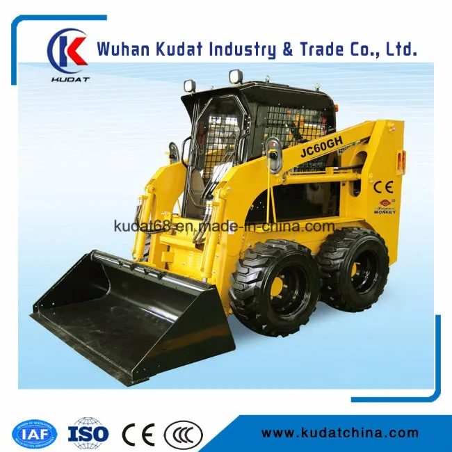 850kg Loading Capacity 60HP Skid Steer Loader Jc60g