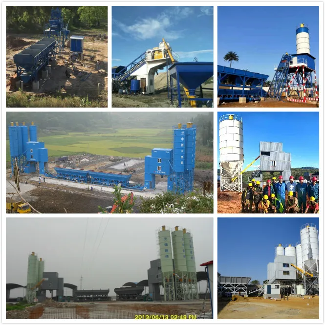 90m3/H Fixed Concrete Batching Plant with Best Price