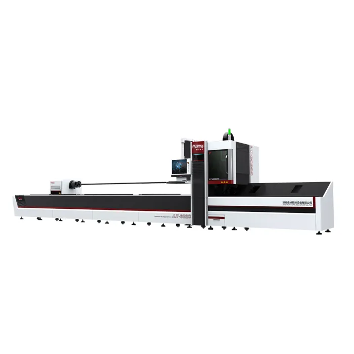 Acme Lt-6020e 1000W 6m 9m 12m Steel CNC Metal Tube Pipe Fiber Laser Cutting Machine