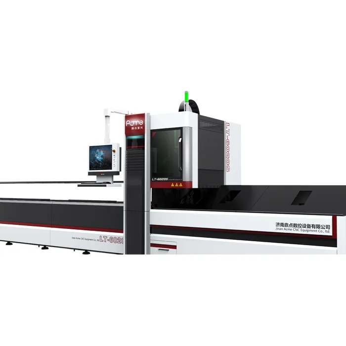 Acme Lt-6020e 1000W 6m 9m 12m Steel CNC Metal Tube Pipe Fiber Laser Cutting Machine
