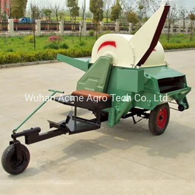 Africa Customized 15HP Diesel Engine Rice Thresher Machine with Big Wheel