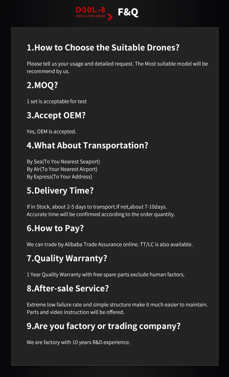 Agricultural Drone Sterilizing and Locust Insecticide Spraying Drone