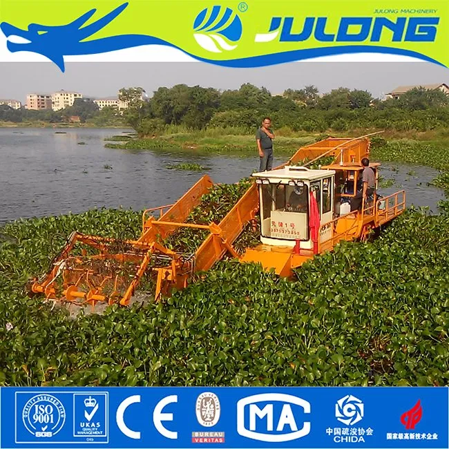Aquatic Seaweed Harvester/River Cleaning Small Boat/Floating Garbage Collecting Machine