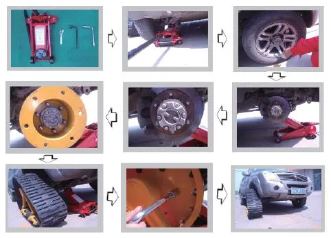 ATV Rubber Track (PY-330A) with Good Price