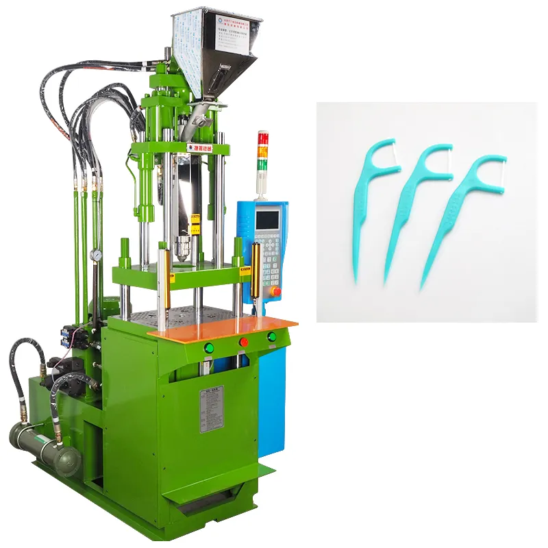 Automatic Dental Floss Toothpick Vertical Hydraulic Making Injection Molding Machine