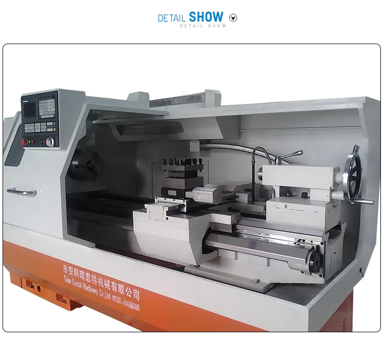 Automatic Horizontal Cjk6150b-2 CNC Lathe Turning Machine